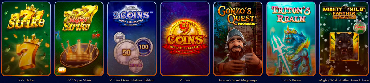 WinGaga Casino Games and Providers