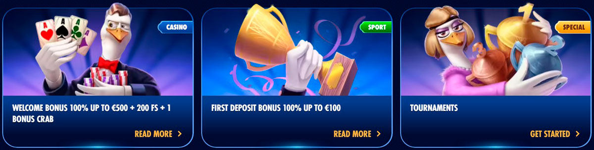 Welcome Casino Bonus